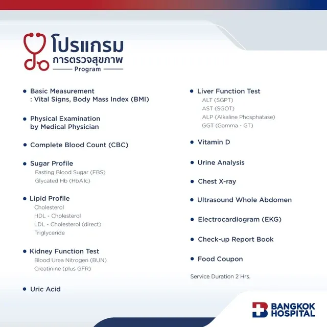 Superior Check-up Package - (Age 30 - 40)